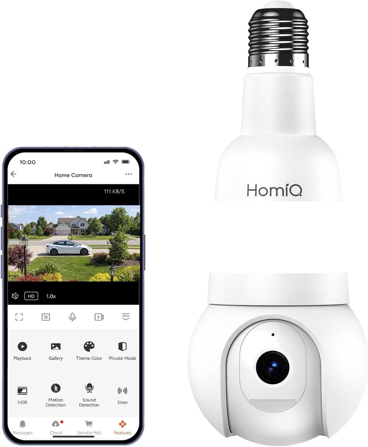 Bulb Security Camera